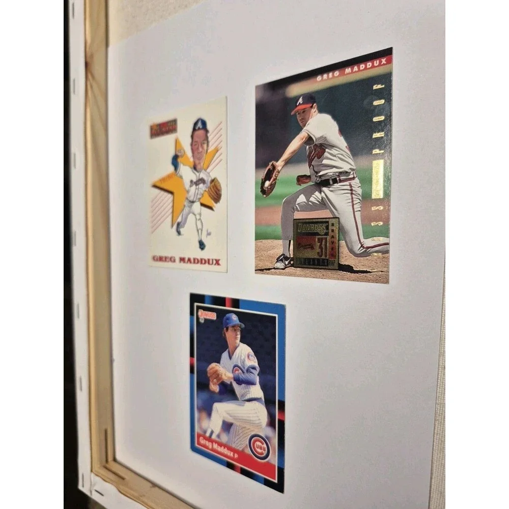 Greg Maddux Card Lot of 3 Donruss Studio All-Star Cubs Braves HOF Baseball